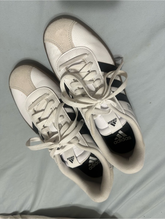 adidas Shoes - Adidas White and Black Classic Sneakers